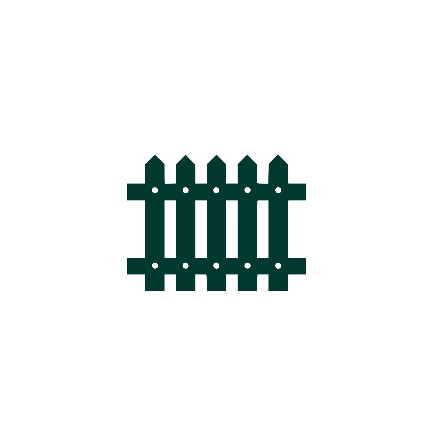 Picket Fence Logo #003932
