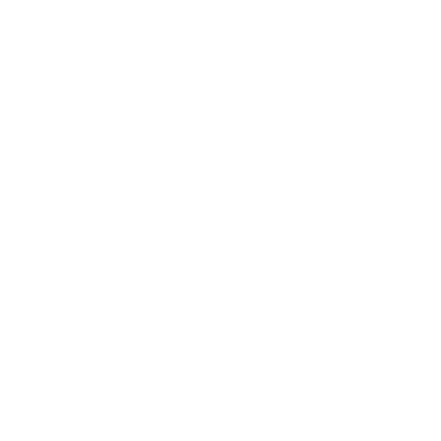 Minimalist Fence Logo #ffffff