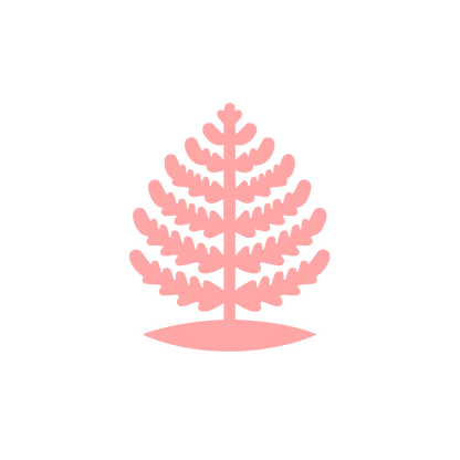 Fern Tree Logo #ffa6a6