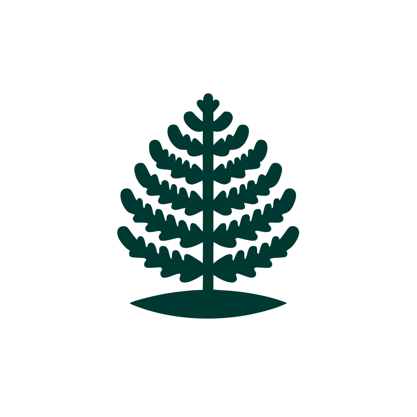 Fern Tree Logo #003932