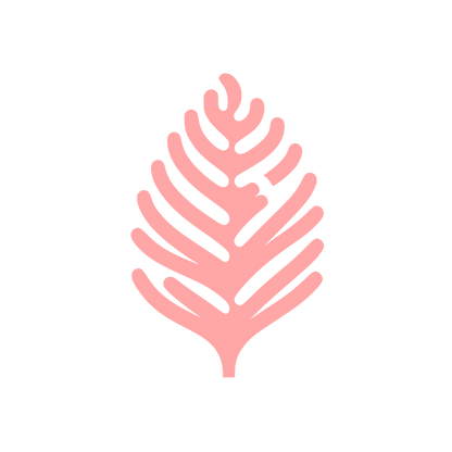 Fern Minimalist Logo #ffa6a6
