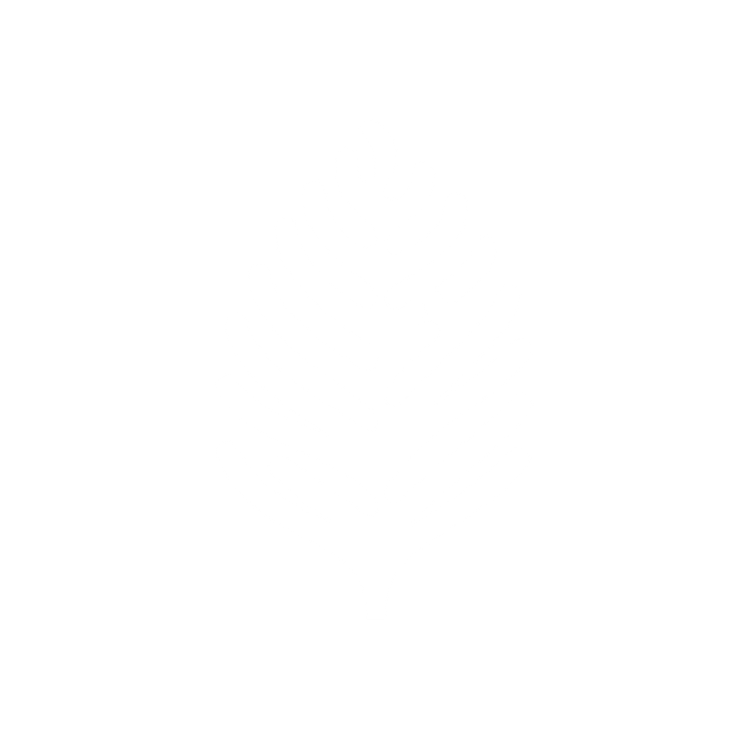 Fern Minimalist Logo #ffffff