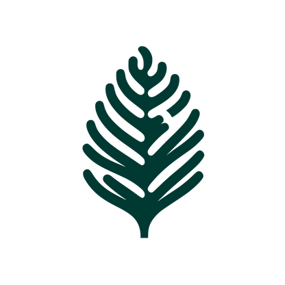 Fern Minimalist Logo #003932