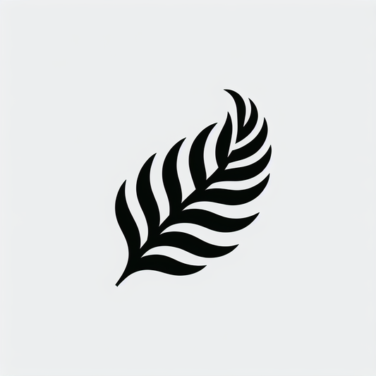 Feather Silhouette Logo