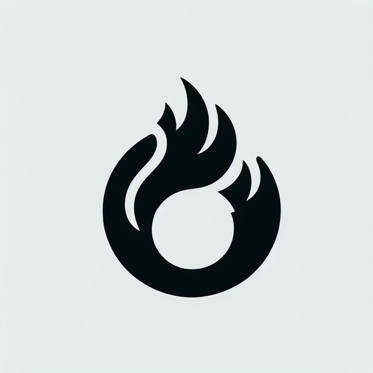 Abstract Flame Logo