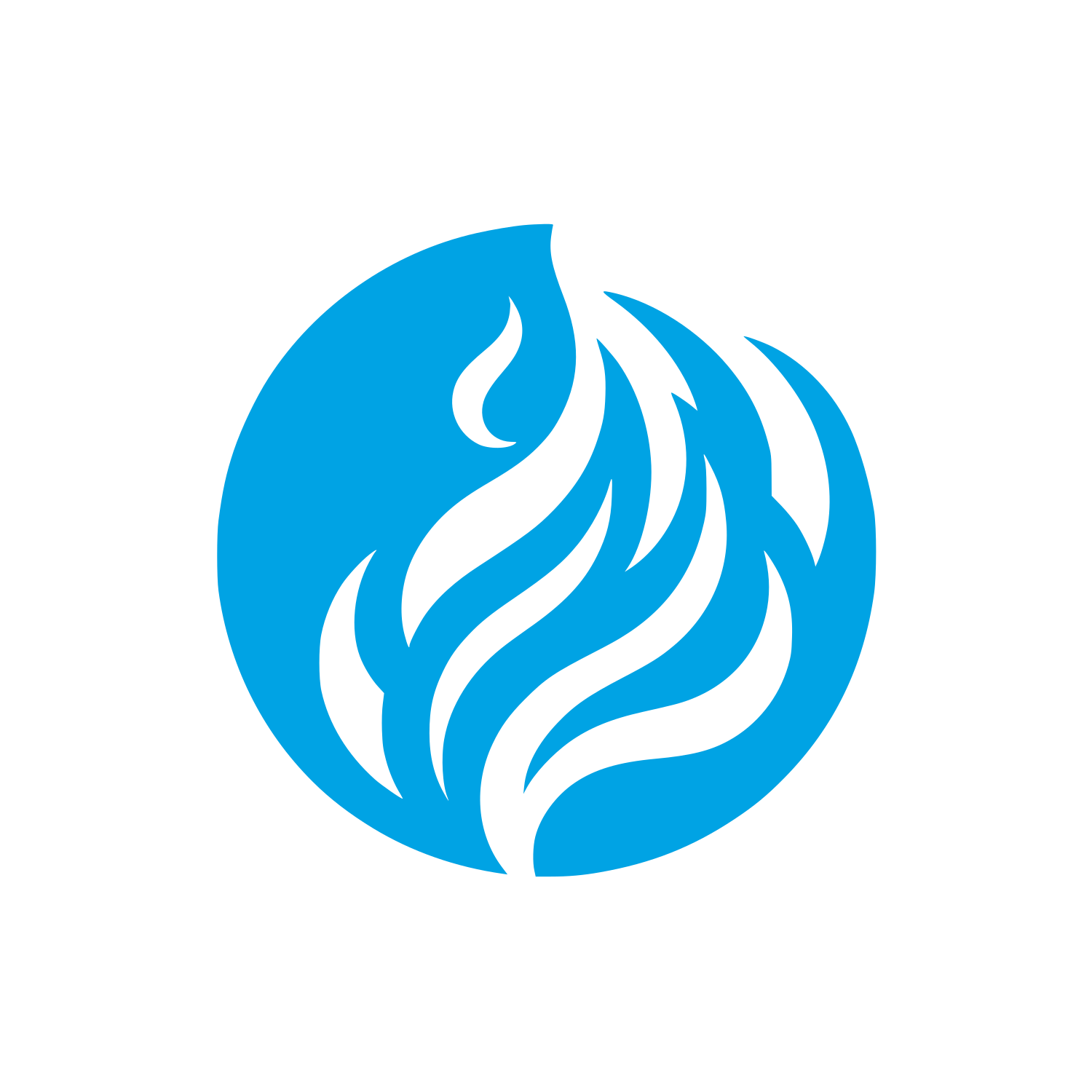 Flame Logo #00a3e4