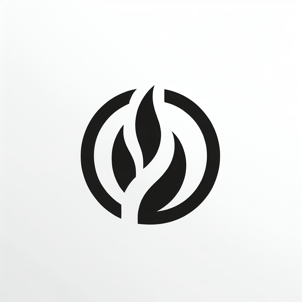 Simple Flame Logo