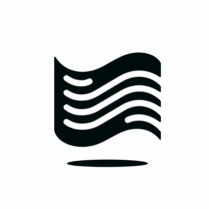 Wave Flag Logo
