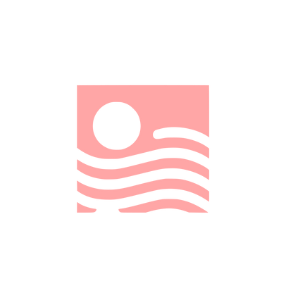 Landscape Water Square  Logo #ffa6a6