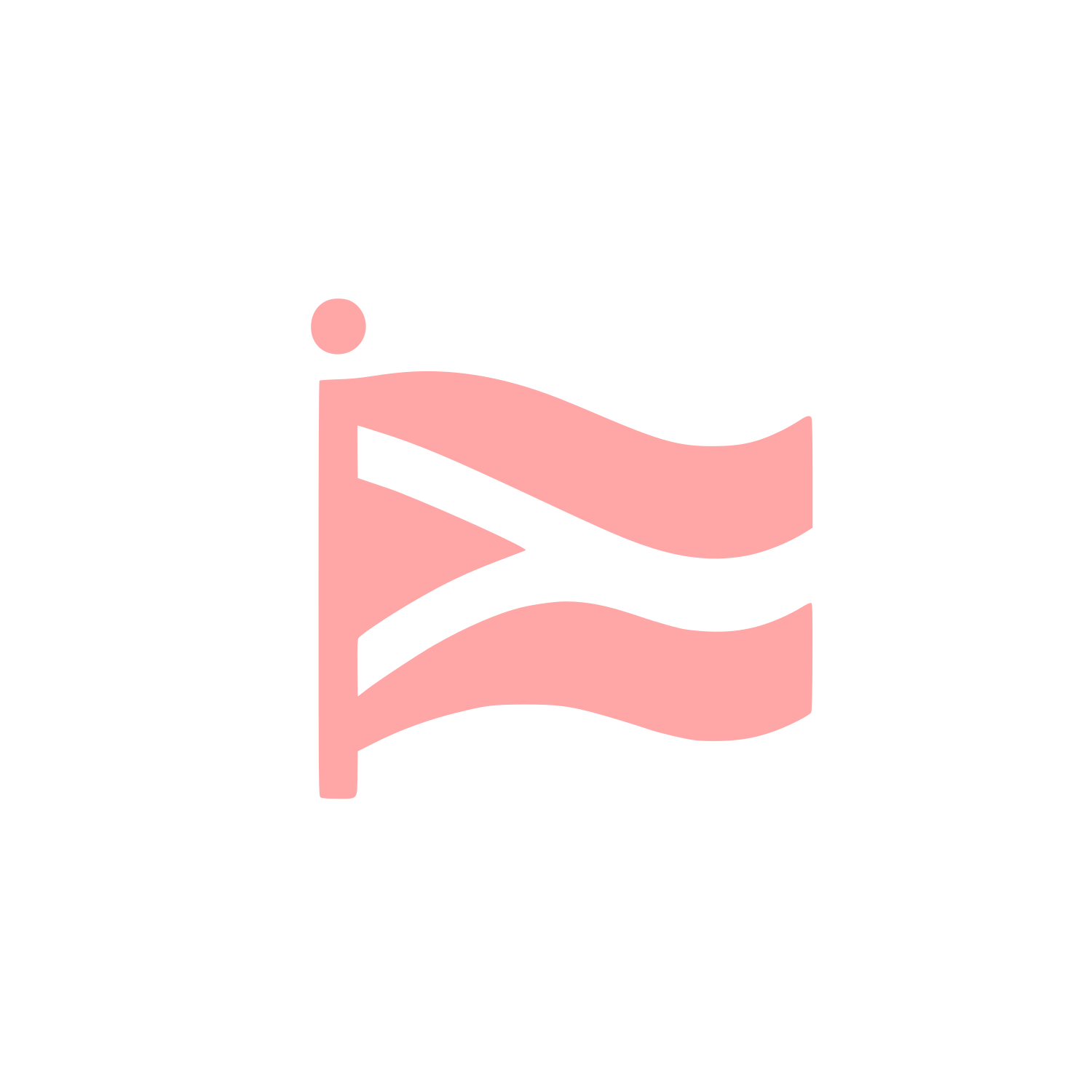 Abstract Flag Logo #ffa6a6