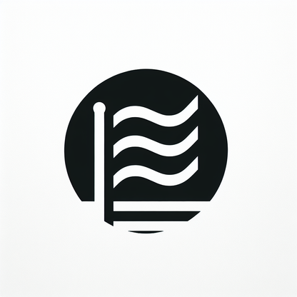 Circular Flag Logo