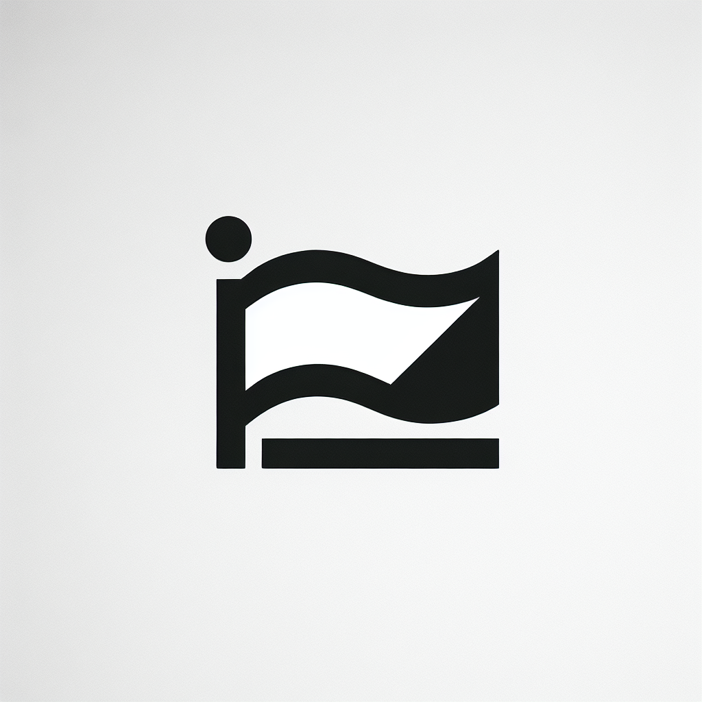 Waving Flag Logo