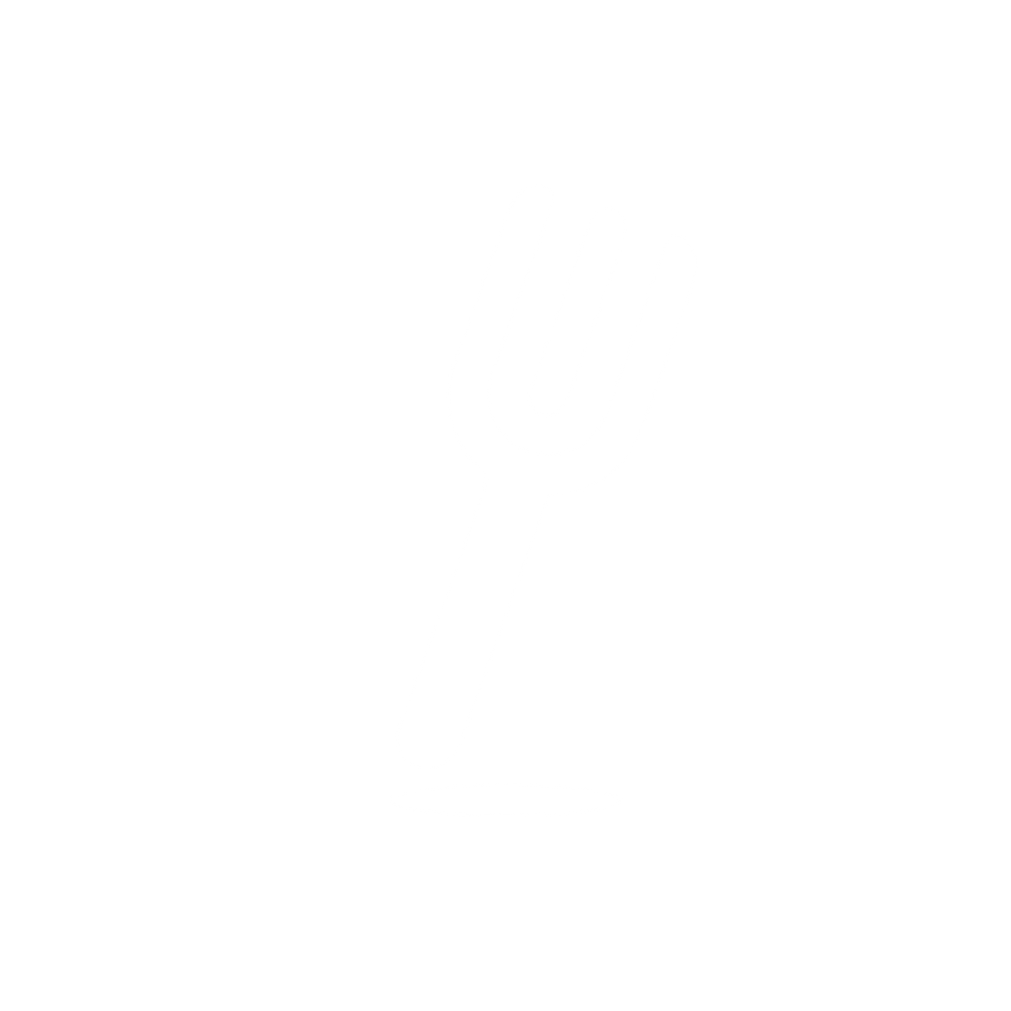 Restaurant Fork Logo #ffffff
