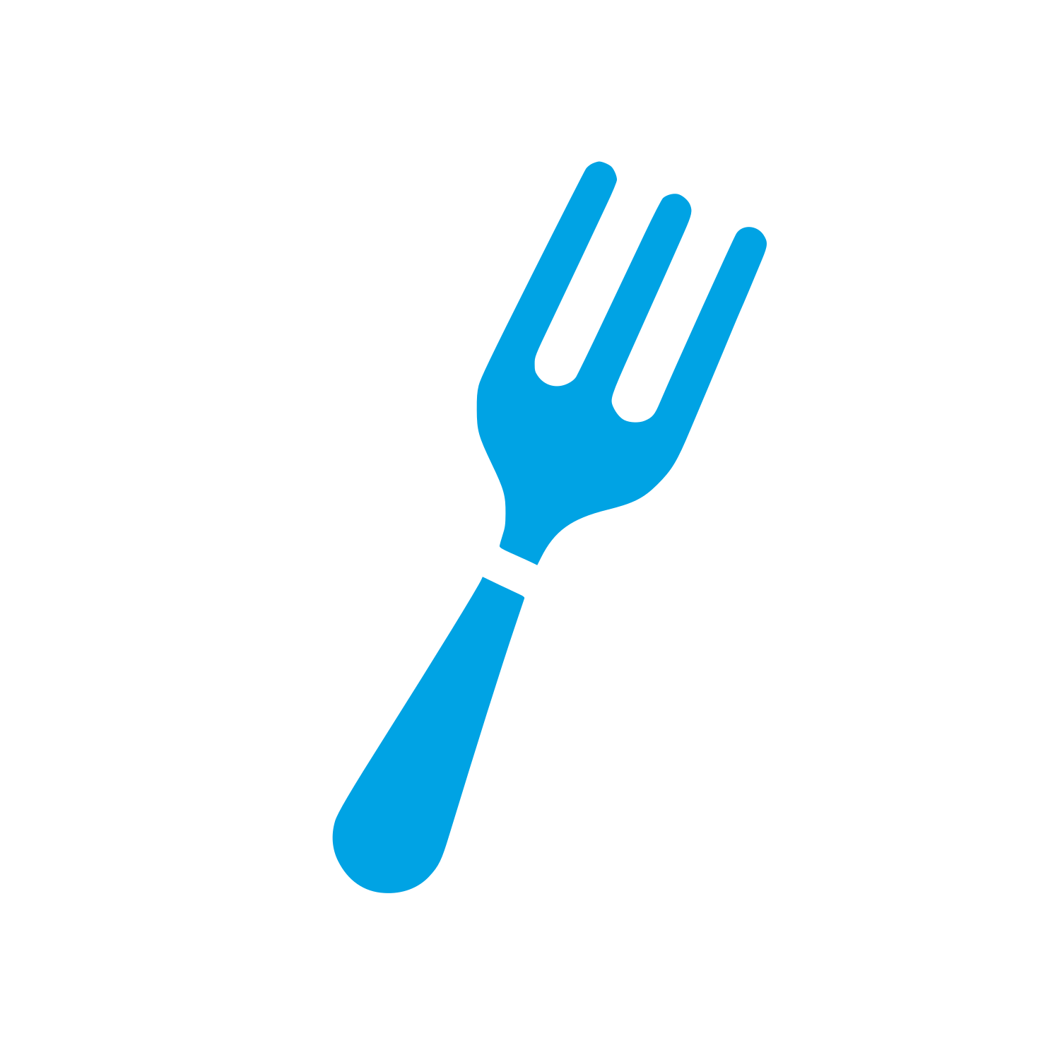 Culinary Service Logo #00a3e4