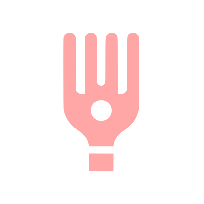 Hand Silhouette Logo #ffa6a6