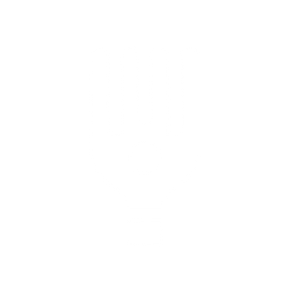 Hand Silhouette Logo #ffffff