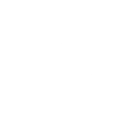 Circular Fork Logo #ffffff