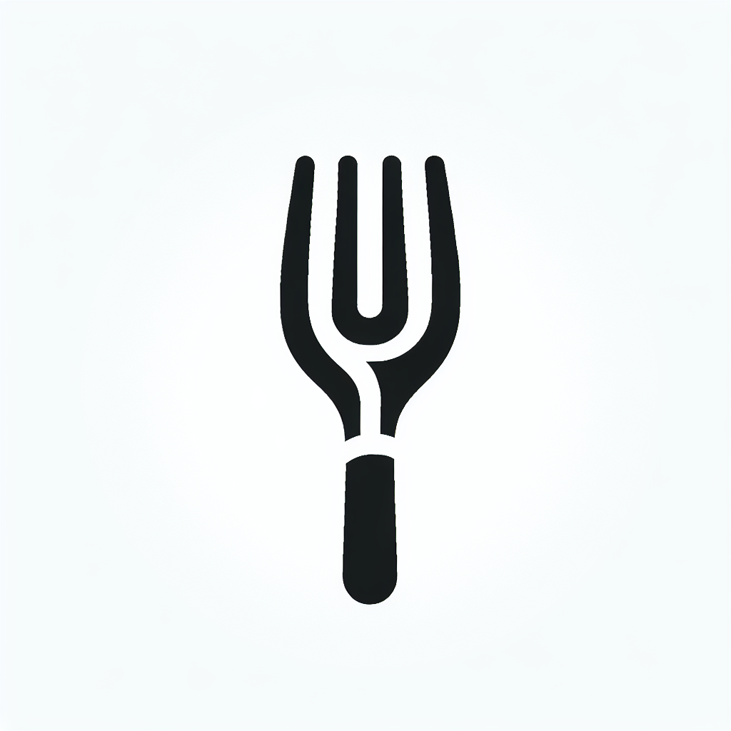 Fork Silhouette Logo