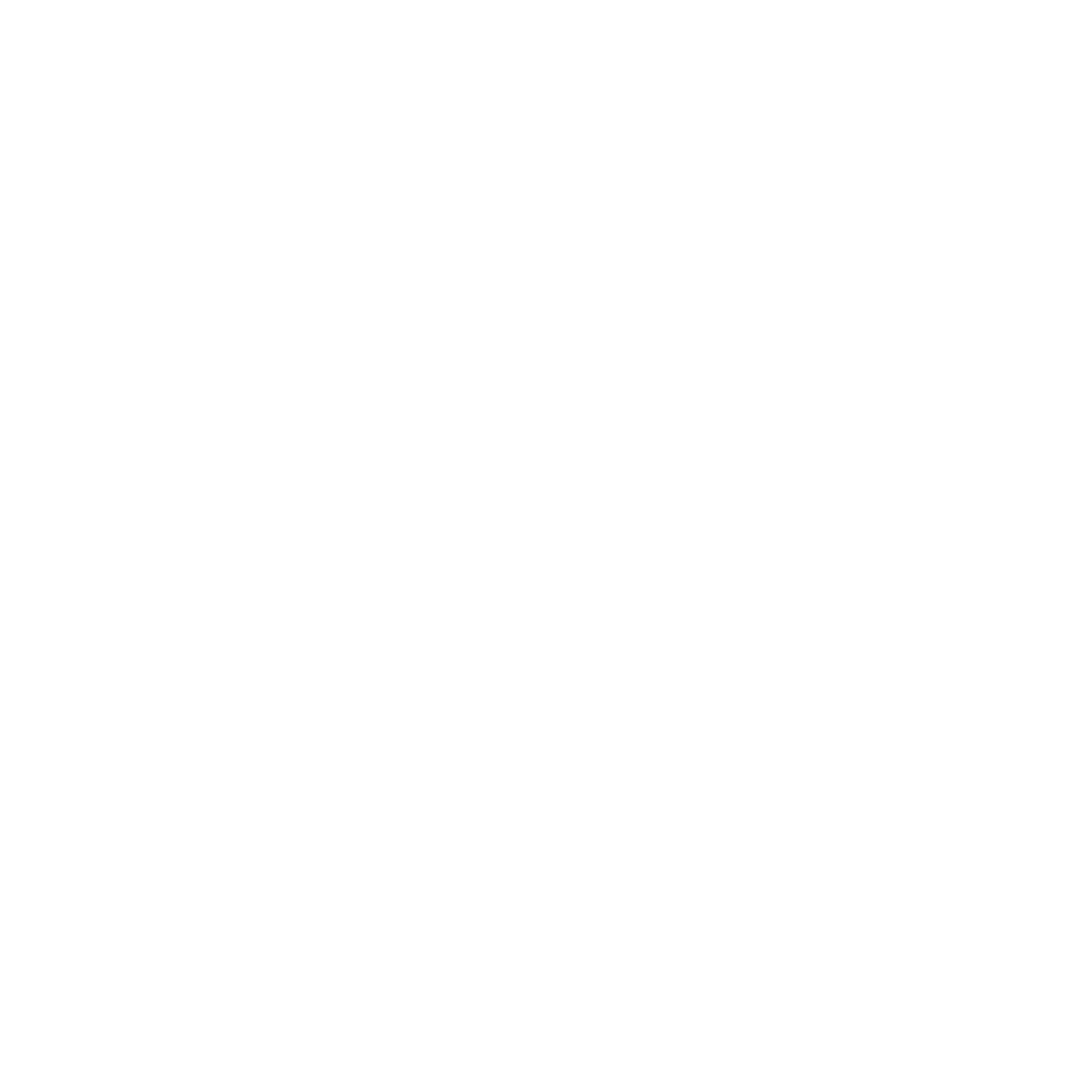 Fork Silhouette Logo #ffffff