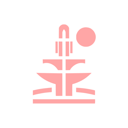 Fountain Logo #ffa6a6
