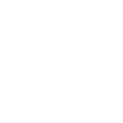 Abstract Fountain Shield Logo #ffffff