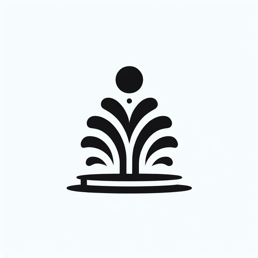 Abstract Fountain Logo