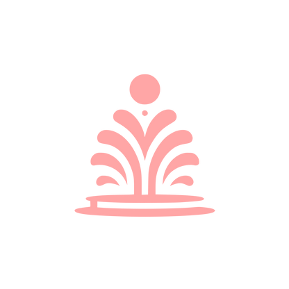 Abstract Fountain Logo #ffa6a6