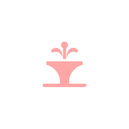 Abstract Fountain Logo #ffa6a6