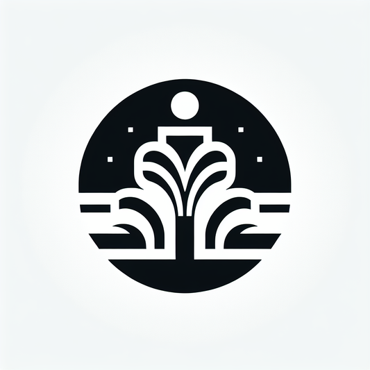 Abstract Fountain Logo