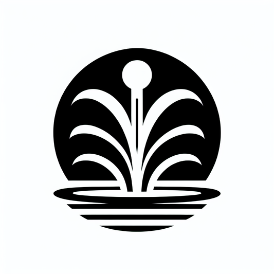 Abstract Fountain Logo