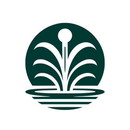 Abstract Fountain Logo #003932