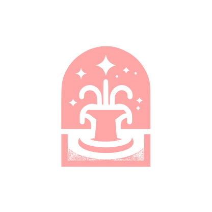 Magic Fountain Logo #ffa6a6