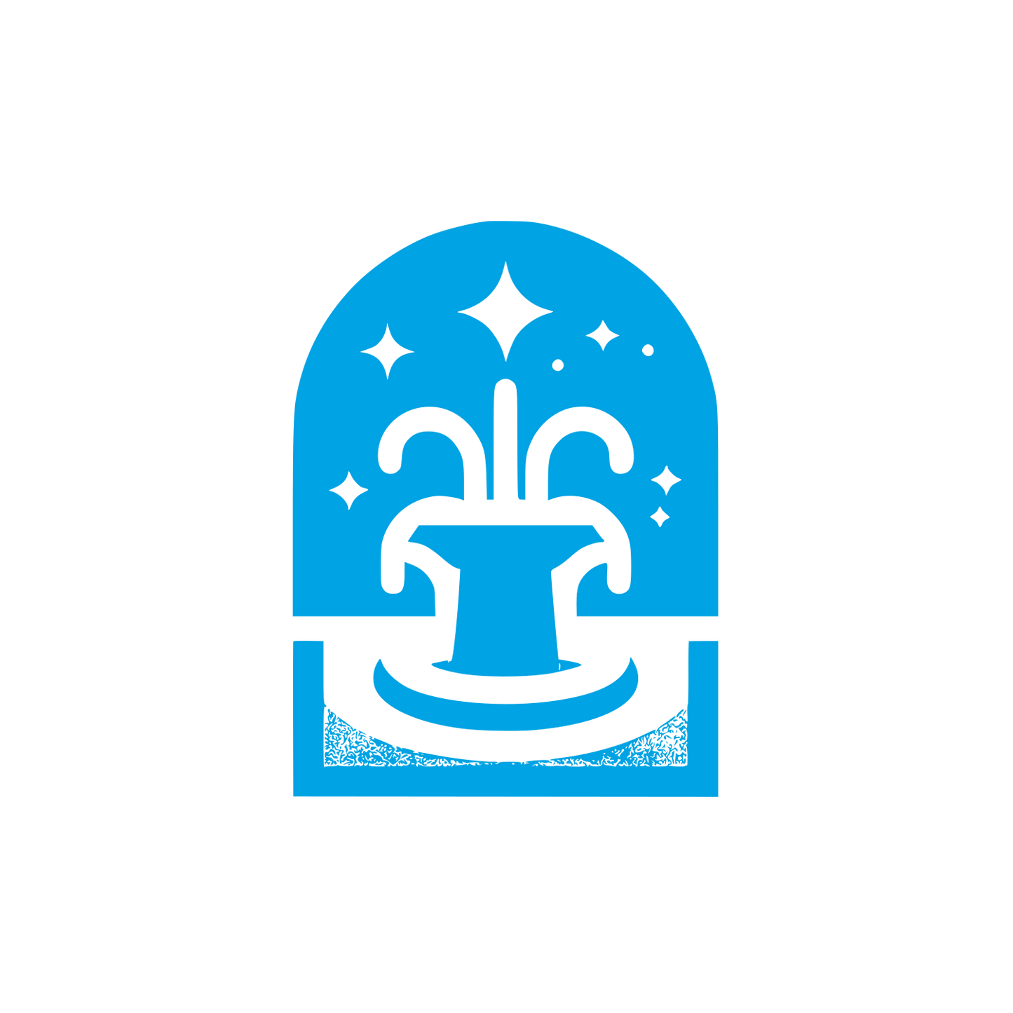Magic Fountain Logo #00a3e4
