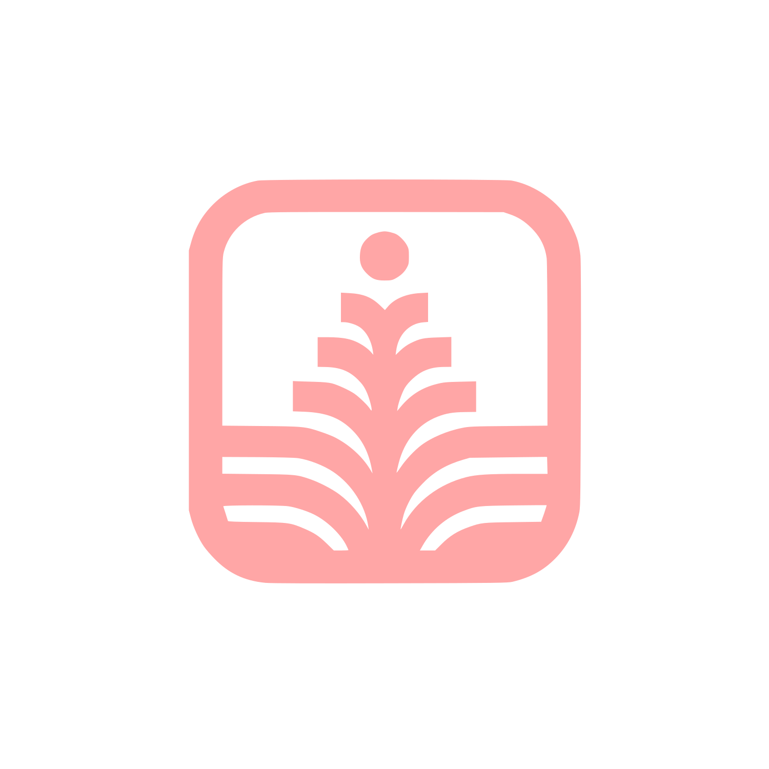 Agriculture Brand Logo #ffa6a6