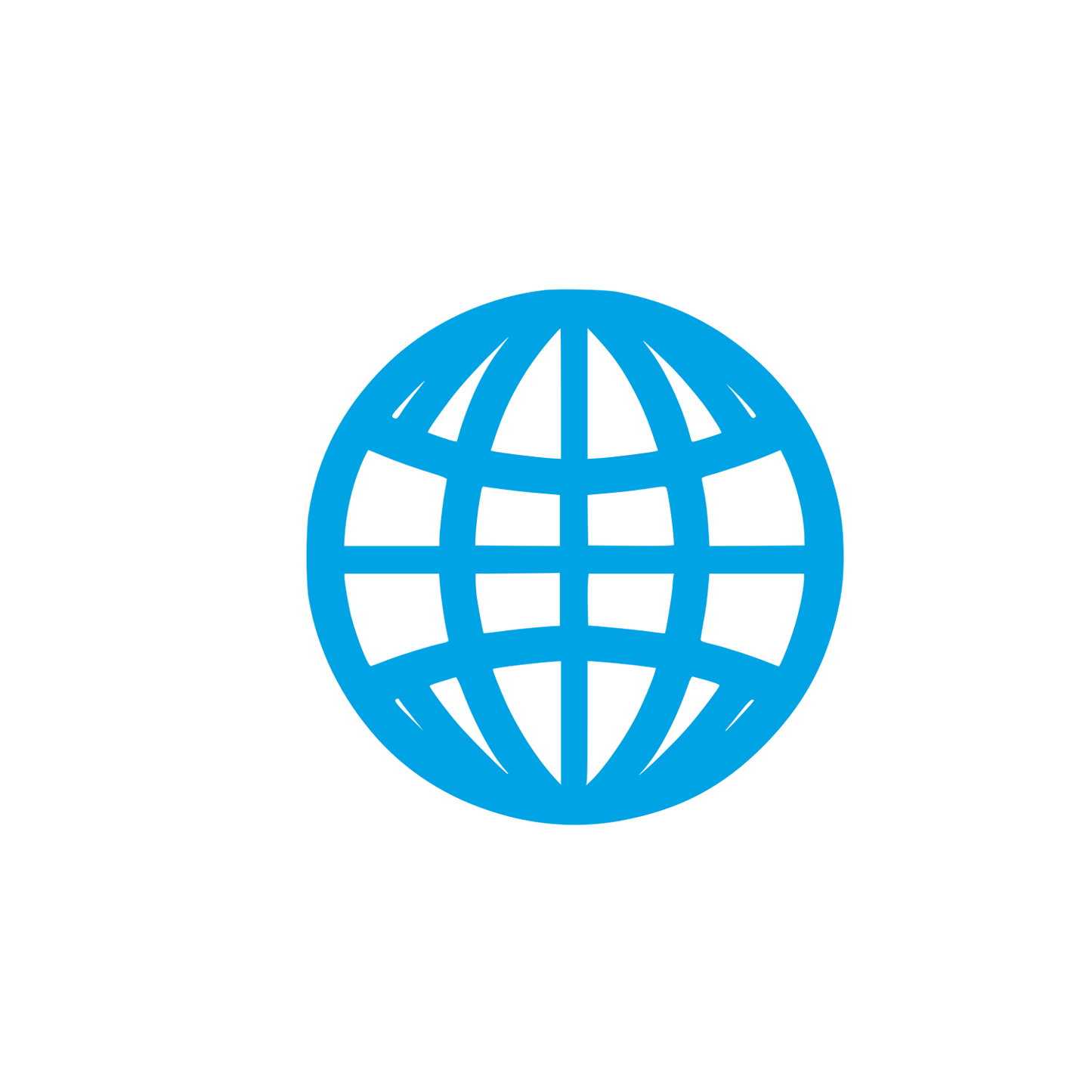 Global Grid Logo #00a3e4
