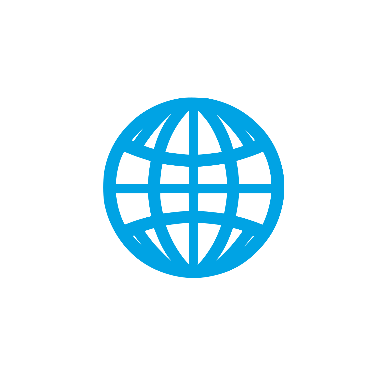 Global Grid Logo #00a3e4