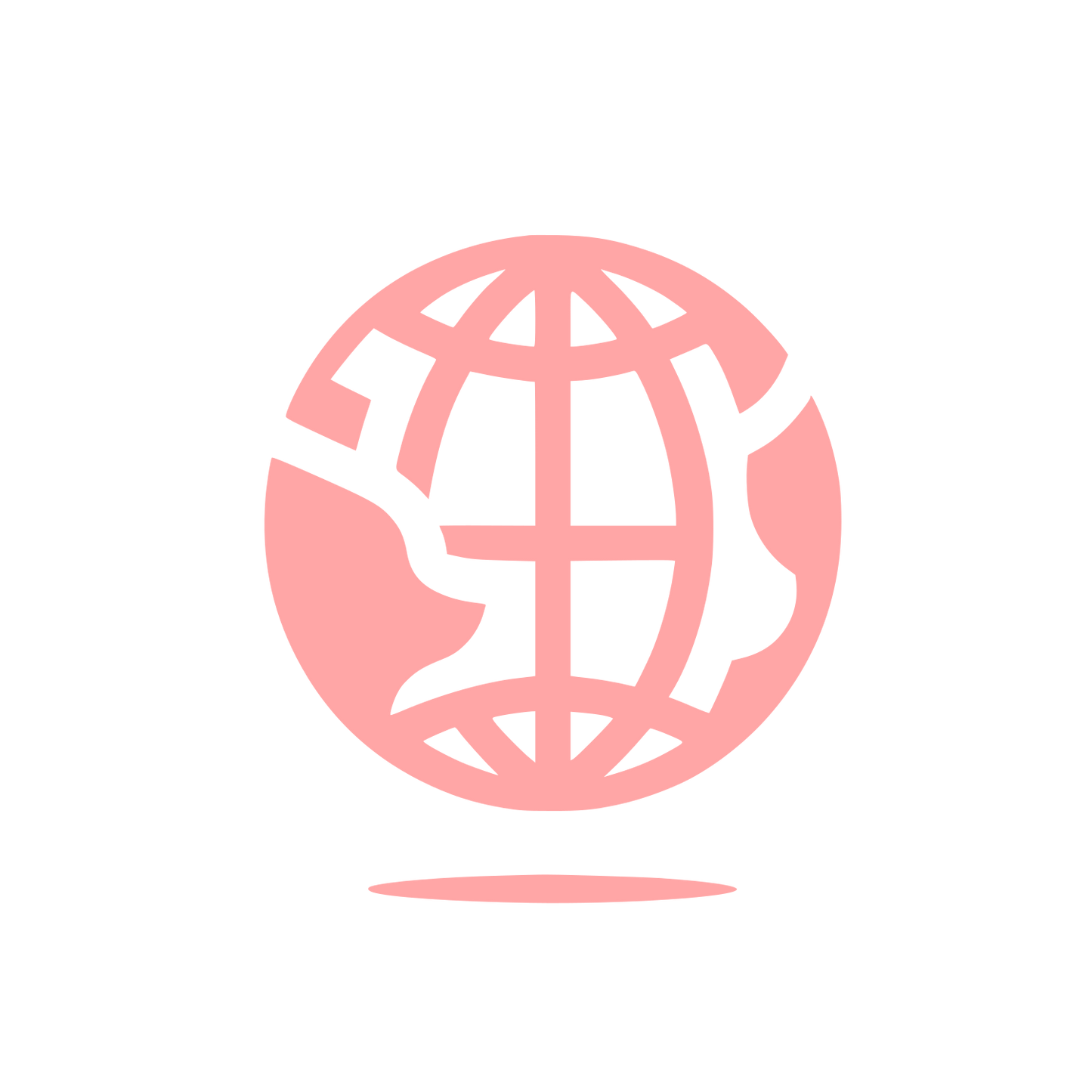 Global Sphere Logo #ffa6a6