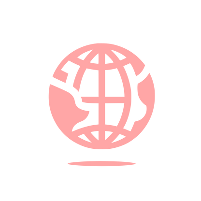 Global Sphere Logo #ffa6a6
