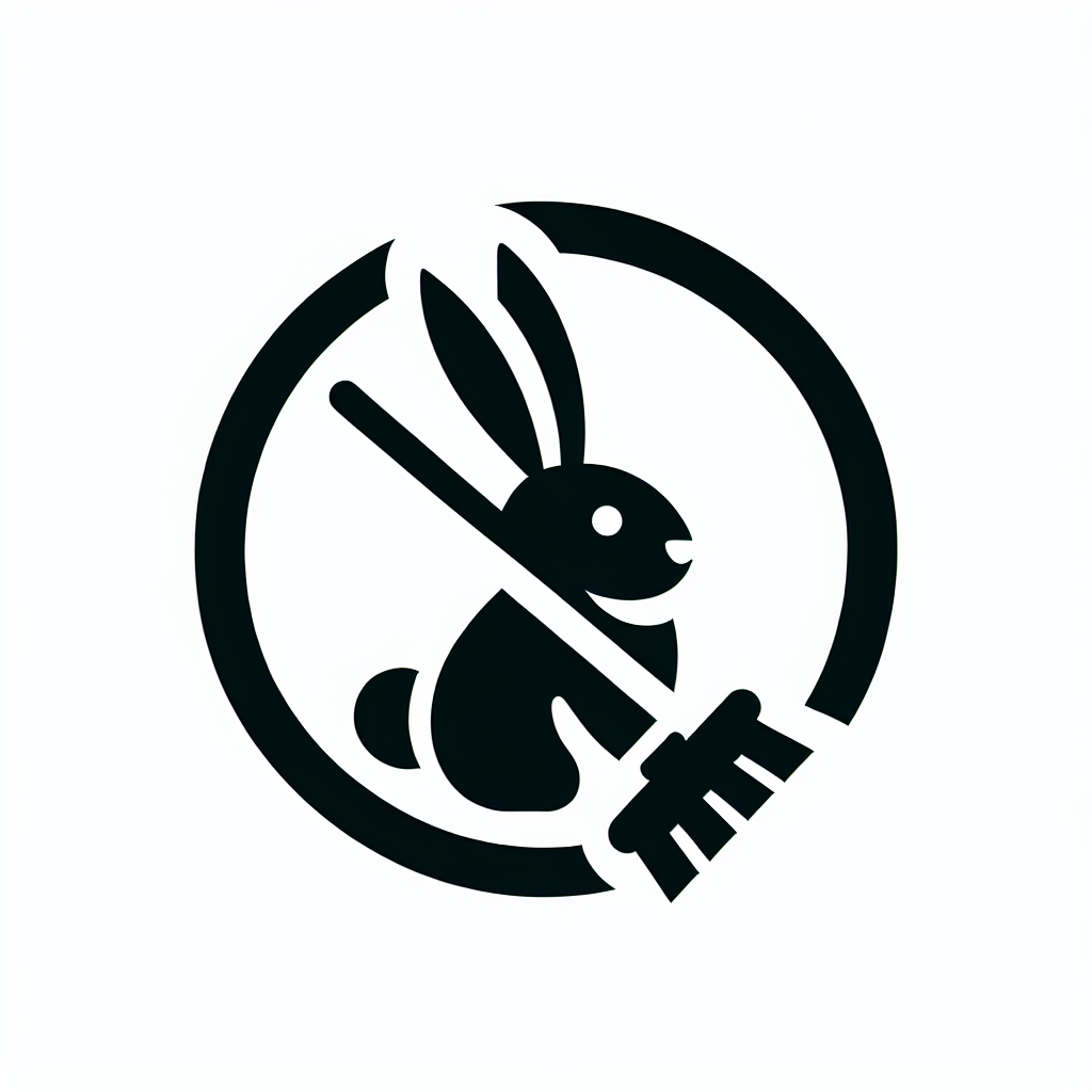 Rabbit with Mop Logo