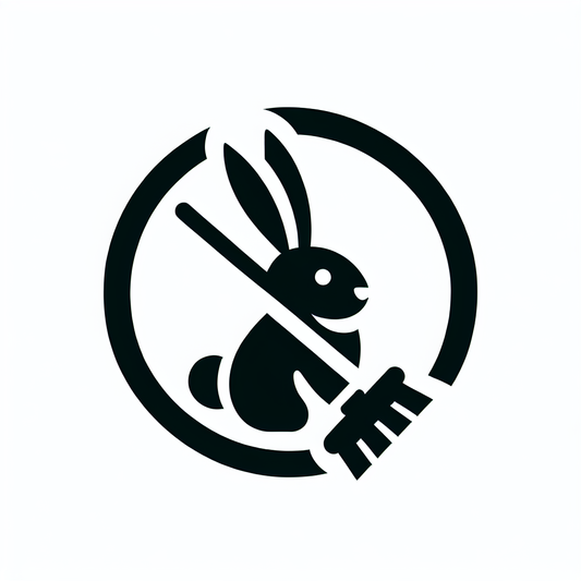 Rabbit with Mop Logo