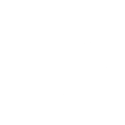 Hand Gesture Logo #ffffff