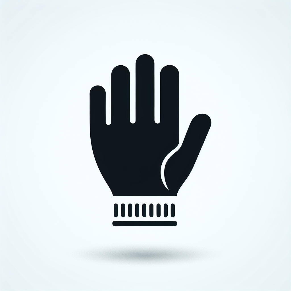 Glove Silhouette Logo