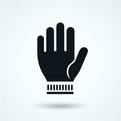 Glove Silhouette Logo