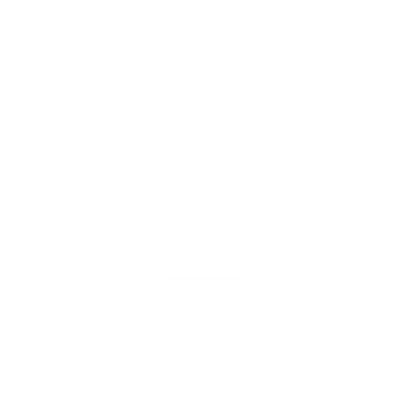 Glove Silhouette Logo #ffffff