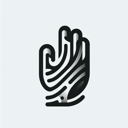 Glove Handprint Logo