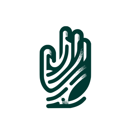 Glove Handprint Logo #003932