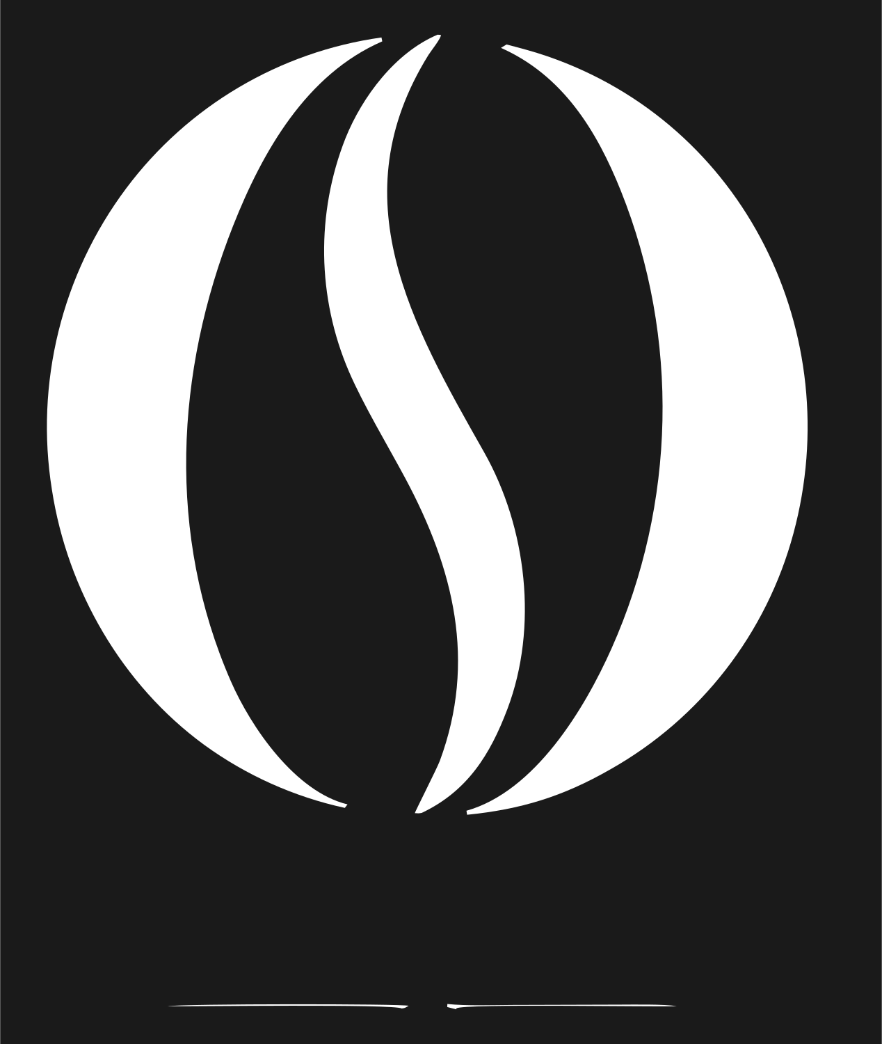 Steam Rising Bean Icon #1a1a1a/#ffffff