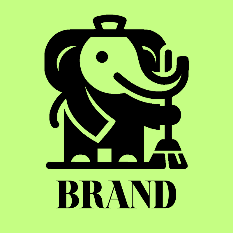 Elephant Cleaner Logo preview