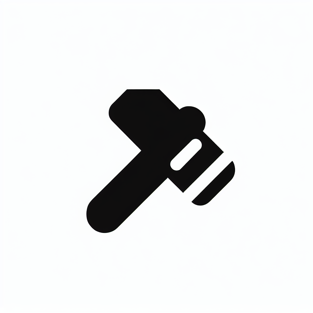 Hammer Silhouette Logo