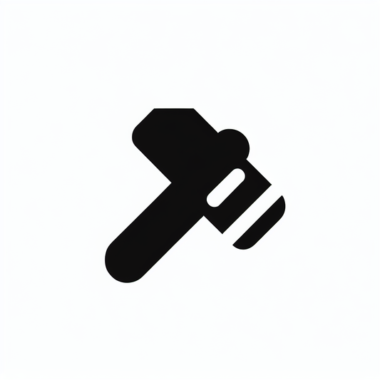 Hammer Silhouette Logo